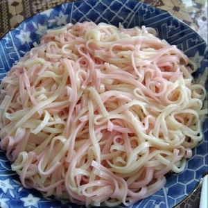 ポン酢＆めんつゆの冷やしうどん／流水麺